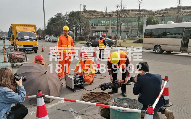 上坝村管道检测