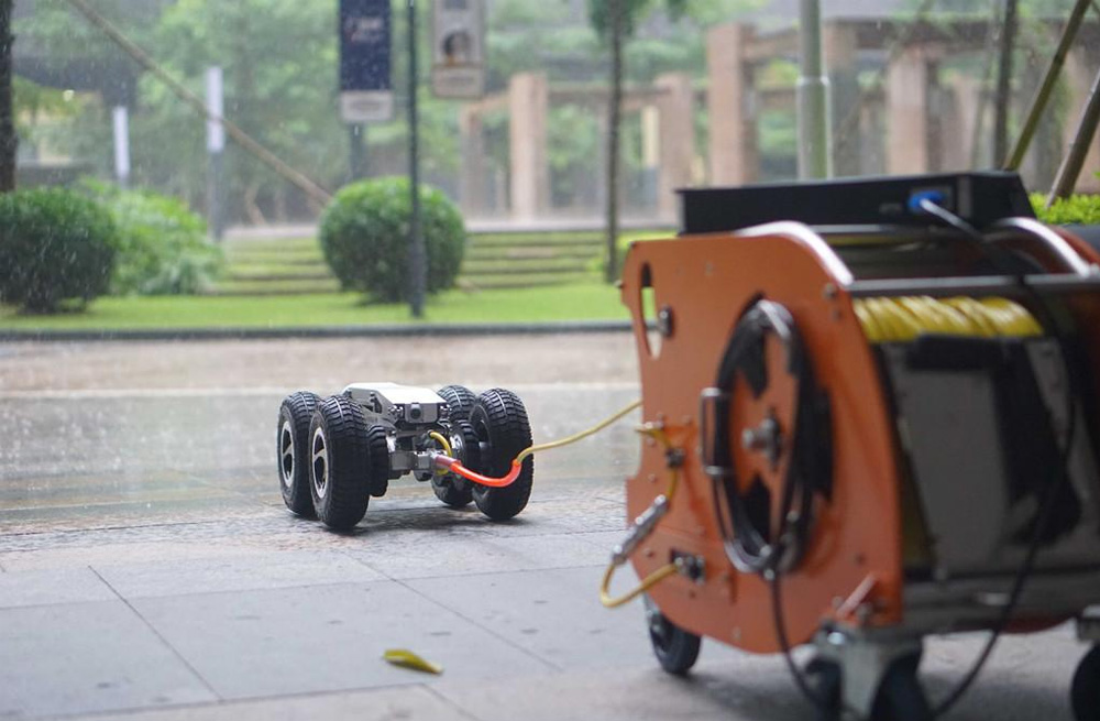 285上坝村管道检测机器人