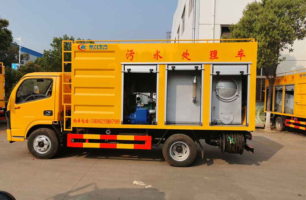 上坝村污水分离车